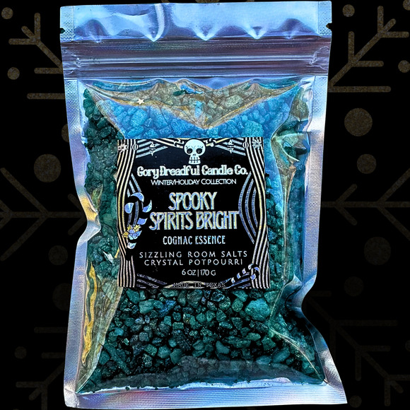 Spooky Spirits Bright Sizzling Room Salt Crystal Potpourri: Essence of Cognac - Picture 6 of 9